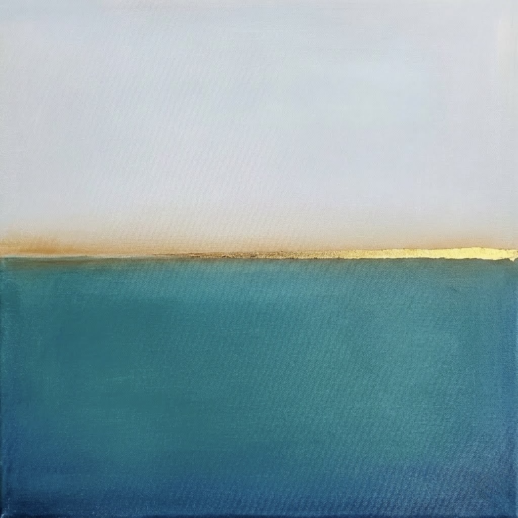 Painting by Michelle Tholen — abstract color field